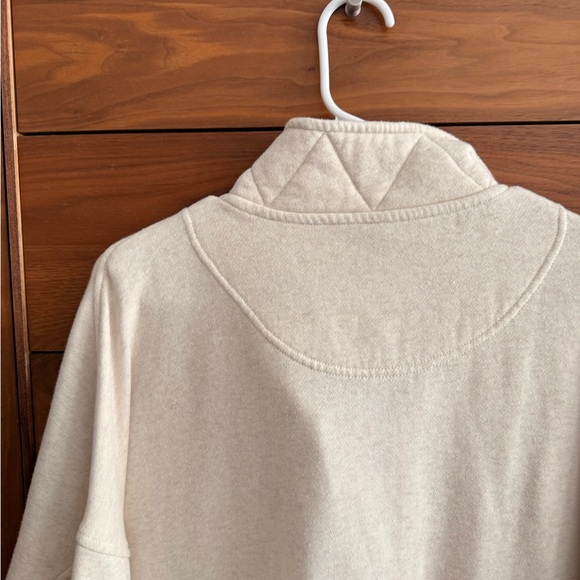 Aerie Getaway Quarter Snap Sweatshirt Size M - Picture 8 of 8